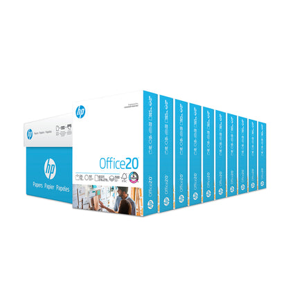 Papel HP Office Paper 92% blancura tamaño carta.