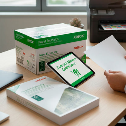 Papel Xerox Ecológico 93% blancura 75 g