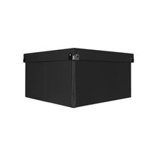 Caja multiusos Rihan Mega Box color negro 14.625 x 11.875 x 7.75 pulgadas