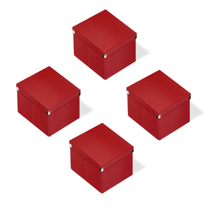 Caja multiusos Rihan medium square box 9.75 x 9.75 x 9.75 pulgadas