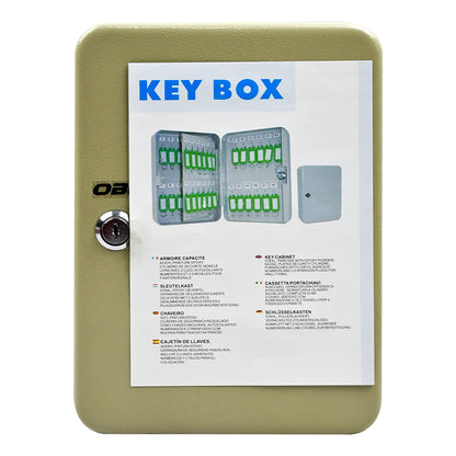 Caja portallaves metálica para 48 llaves