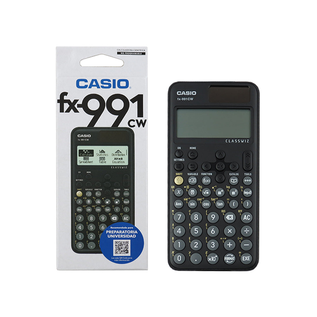 Calculadora científica Casio fx-991CW.