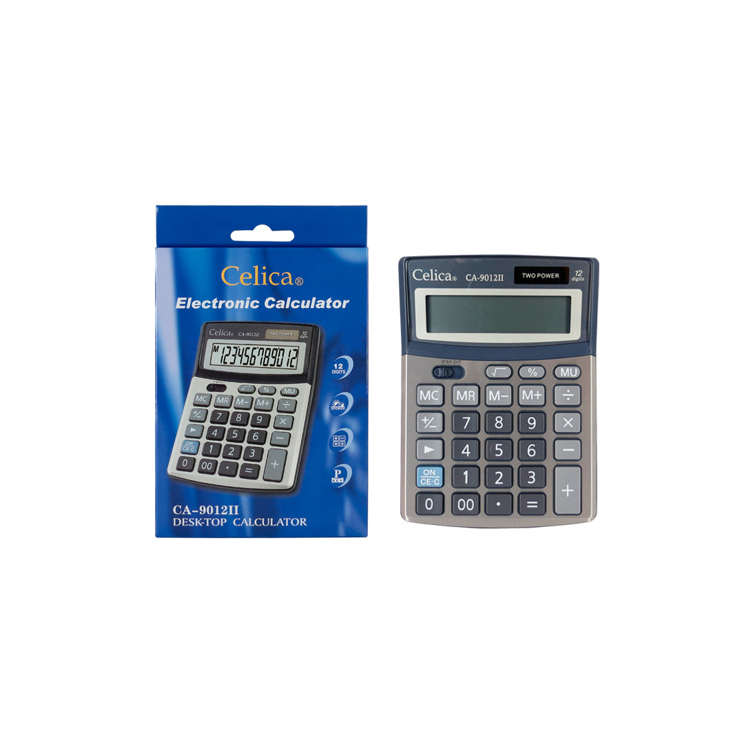 CALCULADORA SEMI-ESCRITORIO DE CA-9012II 12 DIGITOS