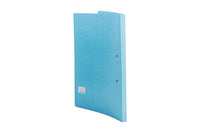 Carpeta pressboard broche presion oficio azul claro p0976 con 4 pzs