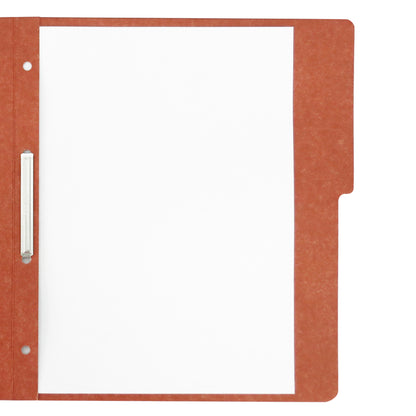 Carpeta Wilson Jones pressboard broche sin percalina carta con 10 pzs