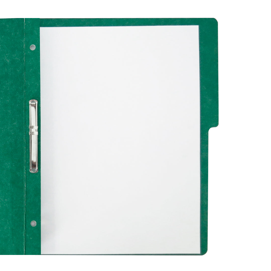 Carpeta Wilson Jones pressboard broche sin percalina carta con 10 pzs