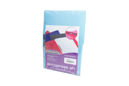 Carpeta Wilson Jones pressboard broche sin percalina carta con 10 pzs