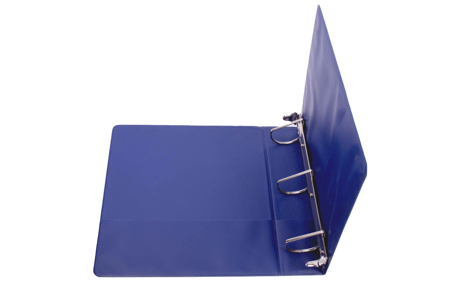 Carpeta Wilson Jones Panorámica Brillante azul herraje "D" 2 pulgadas