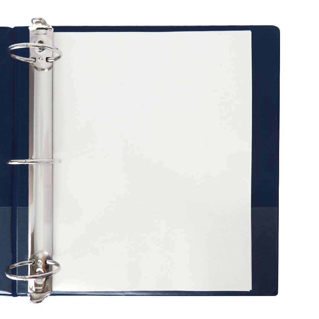 Carpeta vinil Samsill arillo en O tamaño Carta