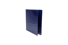 Carpeta vinil azul marino Carta 1" pulgada, arillo en O para  200 hojas