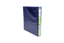 Carpeta vinil azul marino Carta 1" pulgada, arillo en O para  200 hojas
