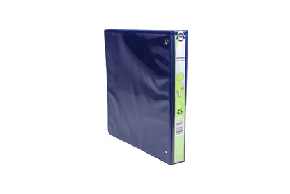 Carpeta vinil azul marino Carta 1" pulgada, arillo en O para  200 hojas