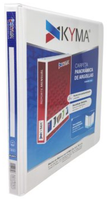 Carpeta Panorámica de argollas Kyma tamaño carta