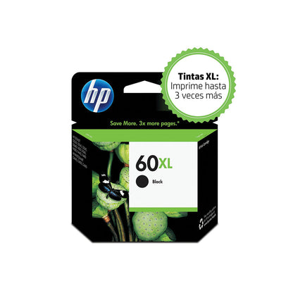 Cartucho de tinta 60xl cc641wl negro 600 paginas