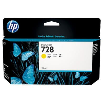 CARTUCHO DE TINTA 728 F9J65A AMARILLO 130 ML