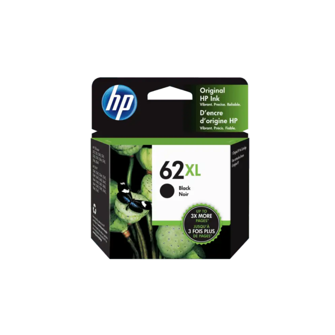 Cartucho de tinta hp 62xl c2p05al negro 360 paginas