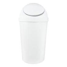 Cesto de basura Sterilite 11.4 L blanco con tapa de balancín