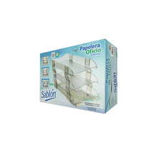 Charola acrilica tamaño oficio 3 niveles 2436hu
