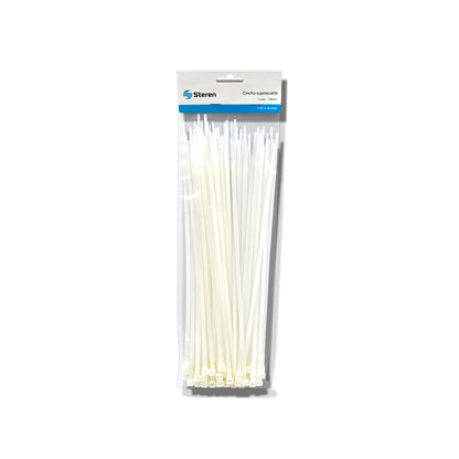 Cinchos Steren sujeta cable con 100 pzas.