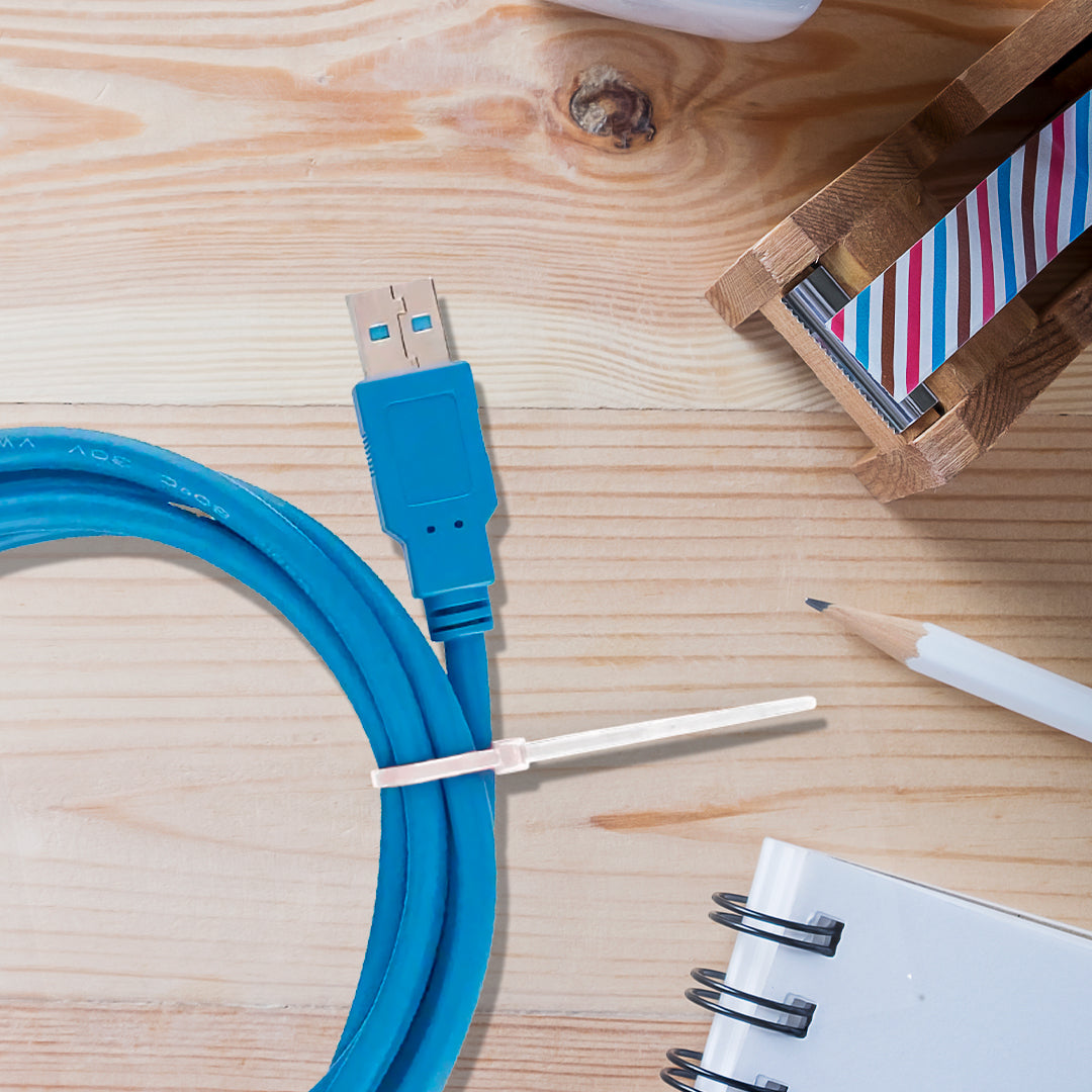 Cinchos Steren sujeta cable con 100 pzas.