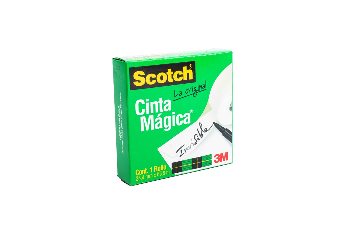 Cinta adhesiva mágica scotch 3M invisible 810.