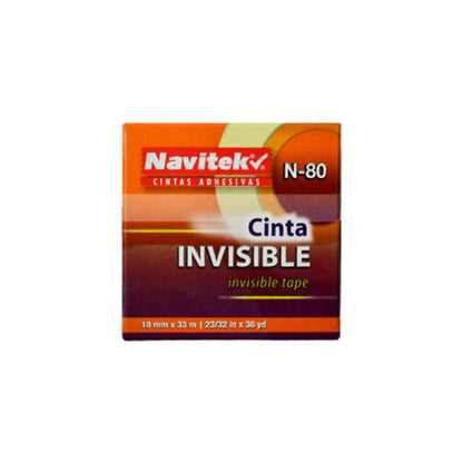 CINTA ADHESIVA NAVITEK N-80 INVISIBLE