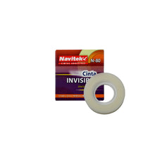 Cinta Adhesiva Mágica Invisible N-80 de 12 mm X 33 m