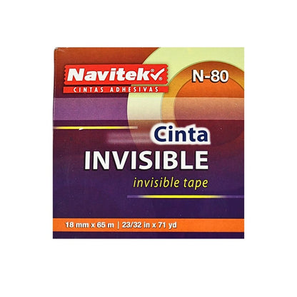 CINTA ADHESIVA NAVITEK N-80 INVISIBLE