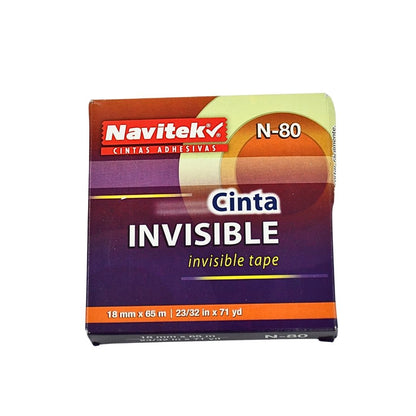 CINTA ADHESIVA NAVITEK N-80 INVISIBLE