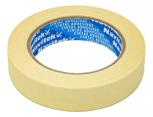 CINTA ADHESIVA MASKING TAPE NAVITEK 125 18 MM X 50 M