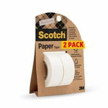 Cinta de papel Scotch con 2 rollos.