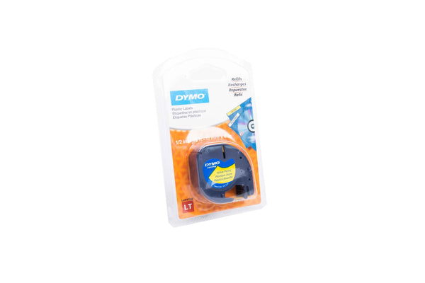 Cinta Dymo letra tag 91332 12 mm x 4 m.