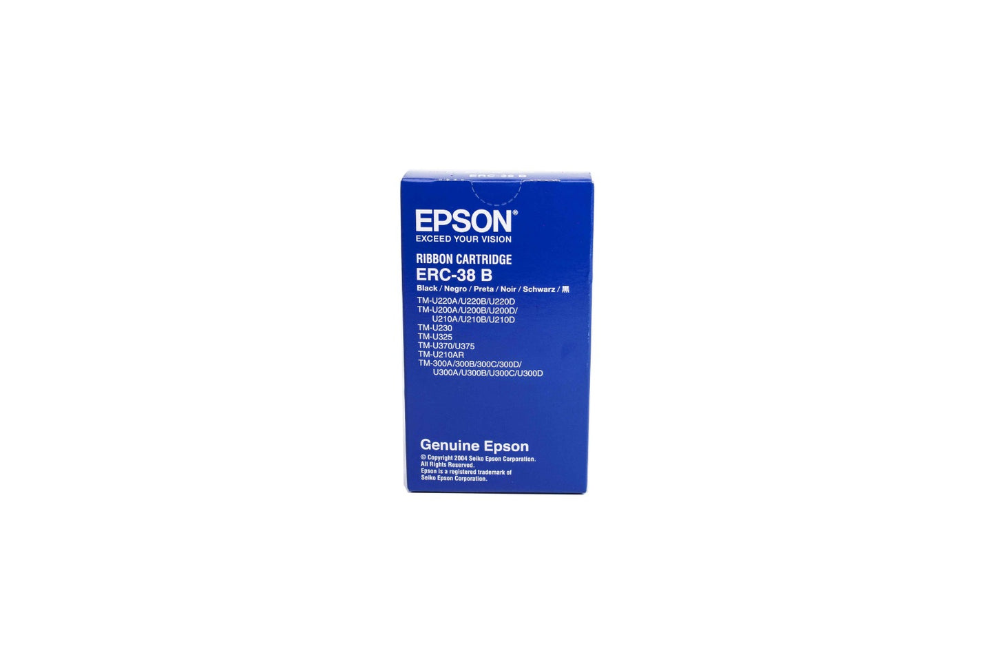 Cinta de impresión Epson erc-38b negro