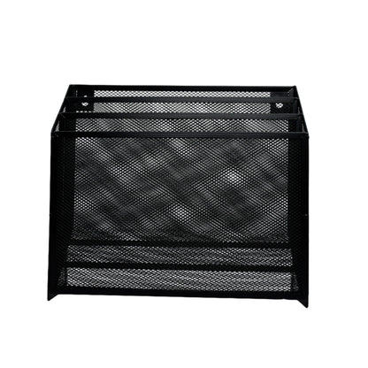 Clasificador Nextep NE-176 malla metálica 3 niveles negro.