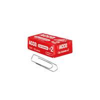Clip cuadrado Acco P1680 caja con 100 pzas.