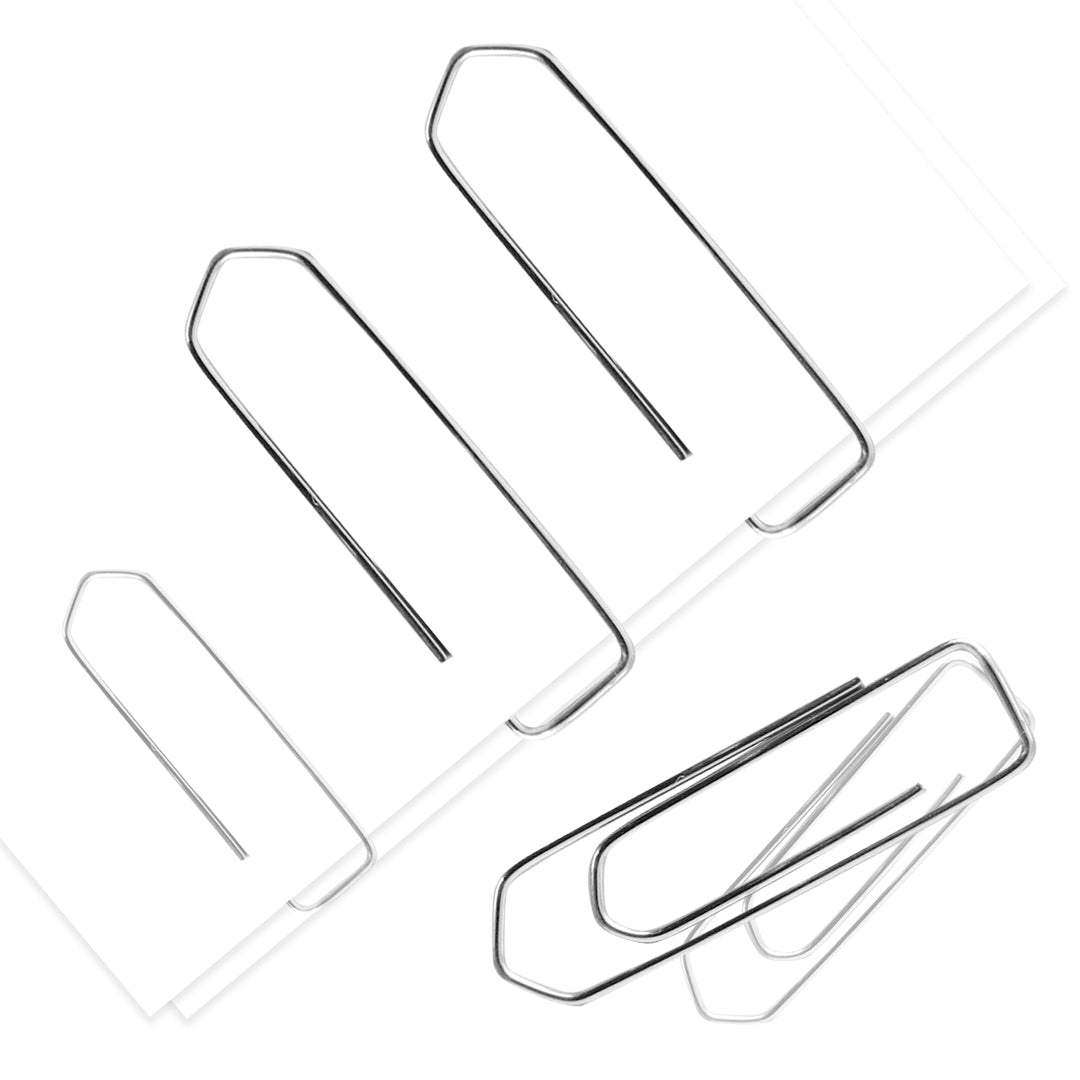 Clip cuadrado Acco P1680 caja con 100 pzas.