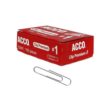 Clip estándar ACCO P1650 caja con 100 pzas.