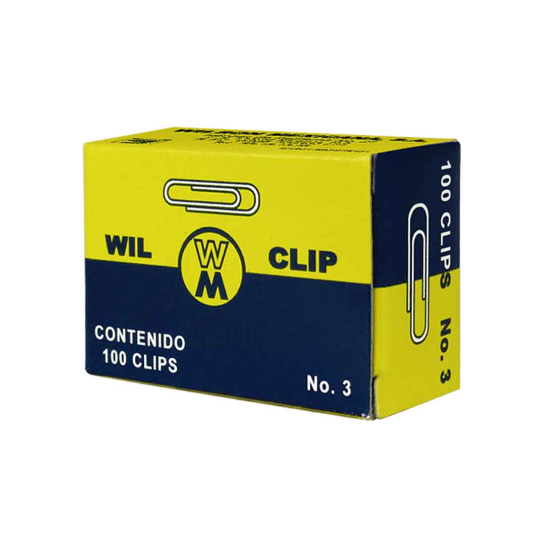 Clip standard Wilson caja con 100 pzas.
