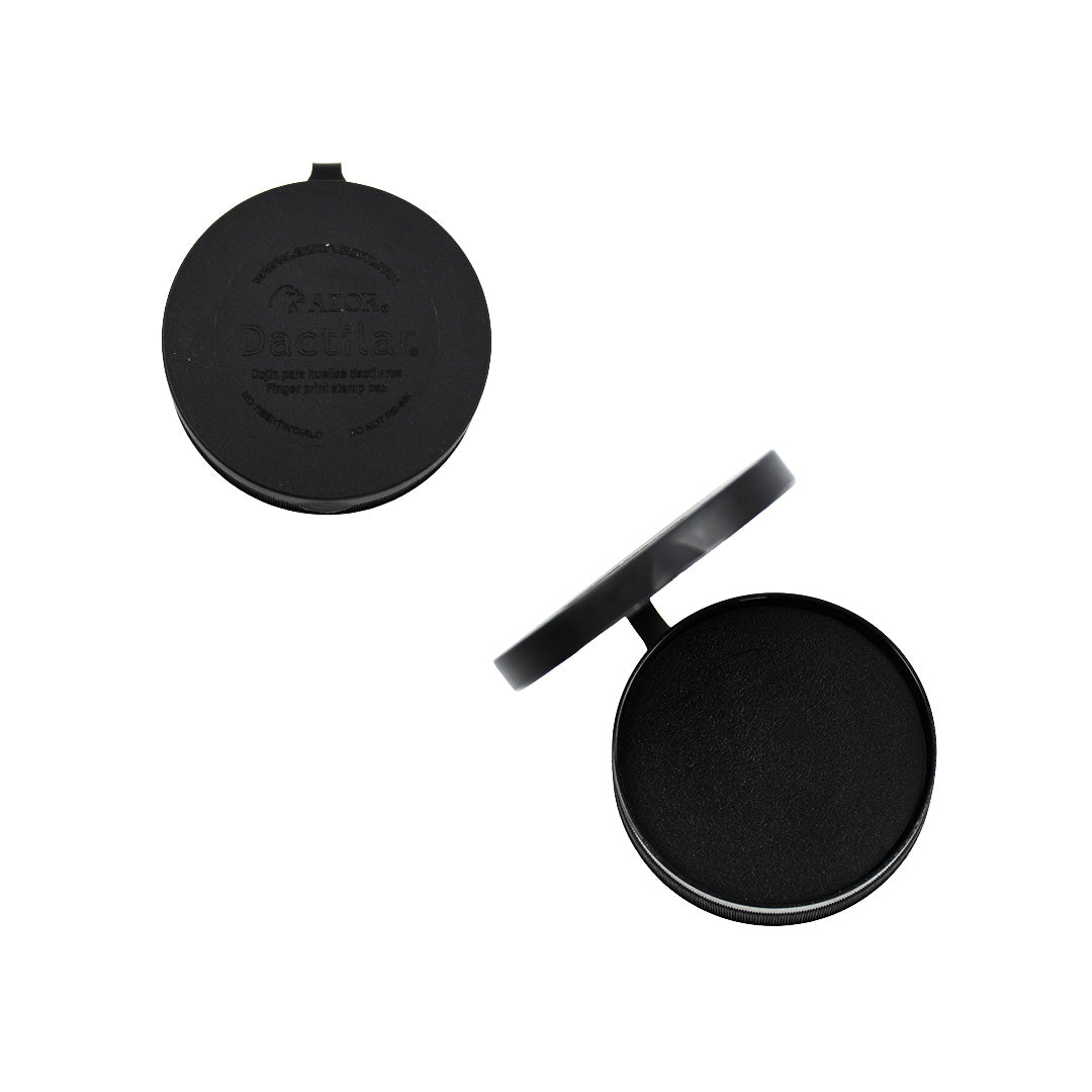 Cojín dactilar negro 62