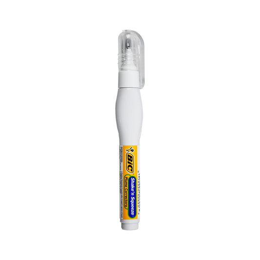 Corrector en pluma Bic Shake and Squeeze de 8 ml.