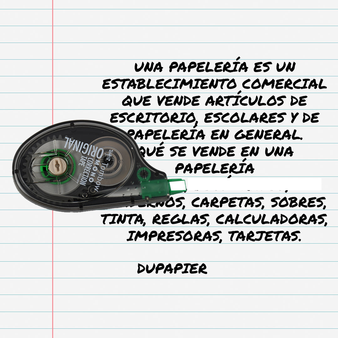 Cinta Correctora Correction Tape Tombow 4 mm X 10 Mt