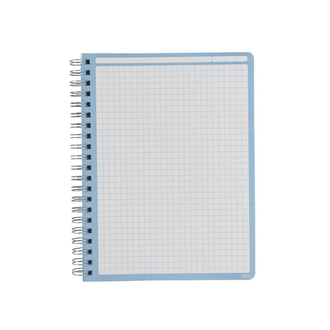 CUADERNO FORMA FRANCESA PRINTAFORM ESPIRAL 100 HOJAS PASTA DURA