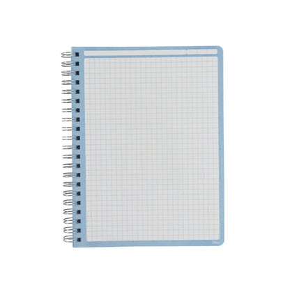 CUADERNO FORMA FRANCESA PRINTAFORM ESPIRAL 100 HOJAS PASTA DURA