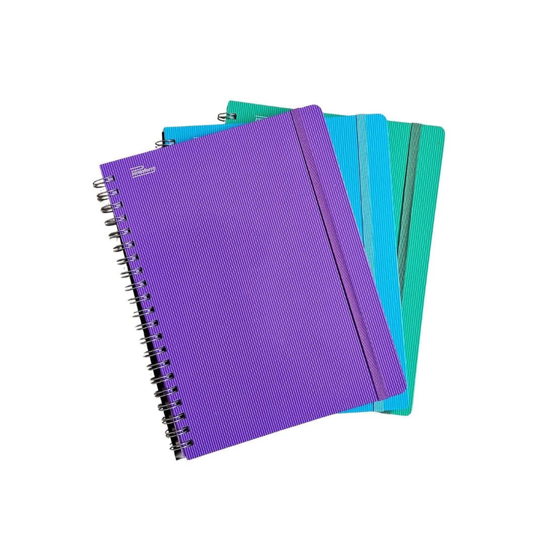 CUADERNO FORMA FRANCESA PRINTAFORM ESPIRAL 100 HOJAS PASTA DURA