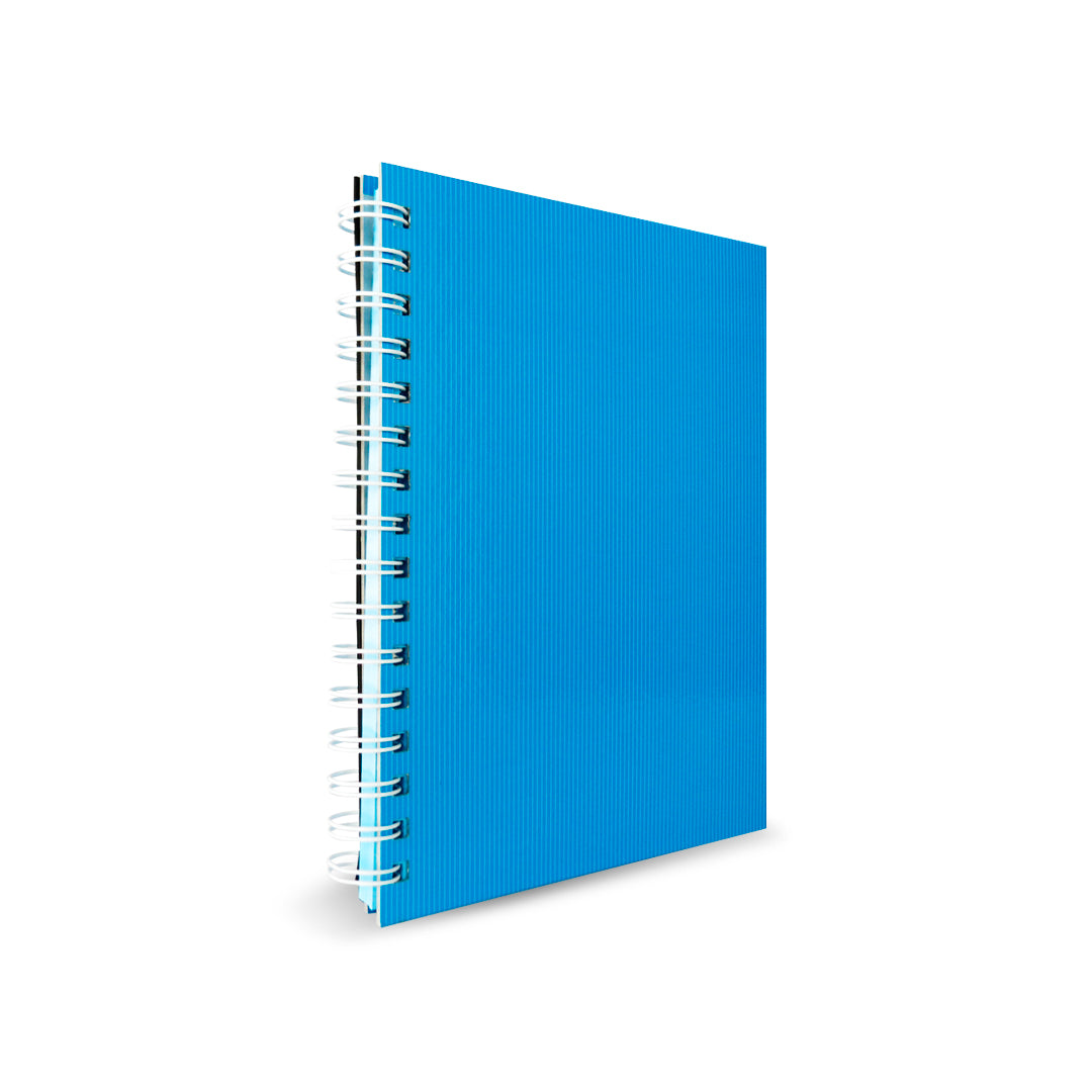 Cuaderno espiral forma francesa book pasta dura de 100 hojas.