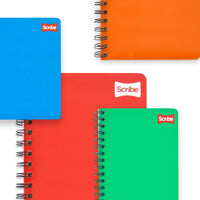 Cuaderno forma francesa Scribe doble espiral de 100 hojas.