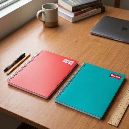 CUADERNO FORMA FRANCESA SCRIBE 1600 ESPIRAL 100 HOJAS