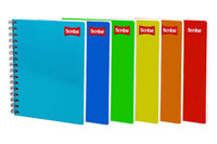 Cuaderno forma francesa Scribe doble espiral de 100 hojas.