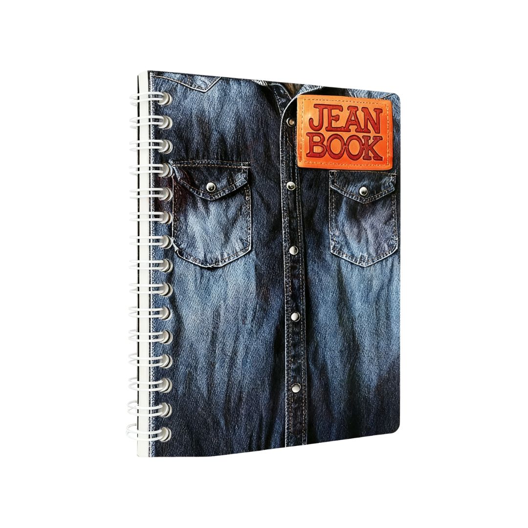 CUADERNO FORMA FRANCESA NORMA JEAN BOOK ESPIRAL 100 HOJAS