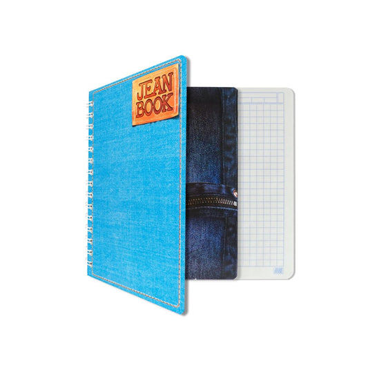 CUADERNO FORMA FRANCESA NORMA JEAN BOOK ESPIRAL 100 HOJAS